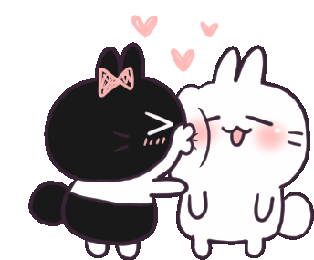 Love Bunnys Sticker - Love Bunnys Bao Stickers