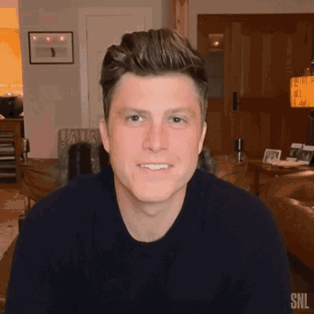 Head Nod Colin Jost GIF Head Nod Colin Jost Saturday Night Live
