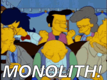 Monolith Monorail Simpsons GIF - Monolith Monorail Simpsons GIFs
