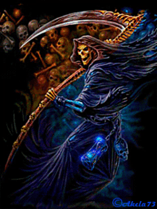 death grim reaper psychedelic