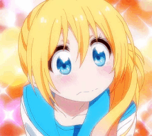 Anime Chitoge Kirisaki GIF - Anime Chitoge Kirisaki Ojos Llorosos GIFs