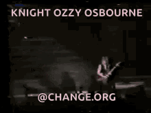ozzy osbourne carrying randy rhoads