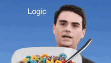 Logic Plus Logic Plus Facts Equal Logic Itsrucka GIF - Logic Plus Logic Plus Facts Equal Logic Itsrucka Destroyed With Facts And Logic Song GIFs