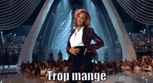 Trop Mangé GIF - Beyonce Queen Bey Trop Mange GIFs