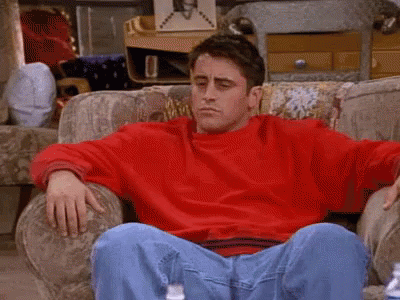 Friends Joey GIF - Friends Joey Shocked - Discover & Share GIFs