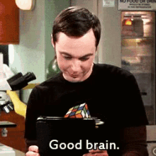 Good Memory GIF - Good Brain Big Bang Theory Pet GIFs