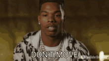 Dont Move Lil Baby GIF - Dont Move Lil Baby Released GIFs