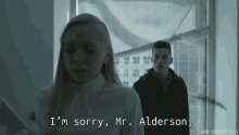 Im Sorry Mr Alderson Angela Moss GIF - Im Sorry Mr Alderson Angela Moss Portia Doubleday GIFs
