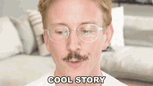 Cool Story Tyler Oakley GIF - Cool Story Tyler Oakley Dont Care GIFs