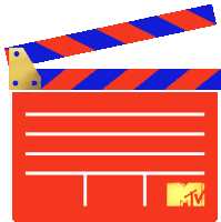 Clapperboard Mtv Movie And Tv Awards Sticker - Clapperboard Mtv Movie And Tv Awards Lights Camera Action Stickers