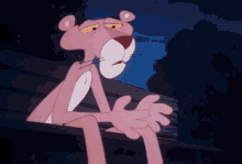 pink panther chill sad chillin vibes