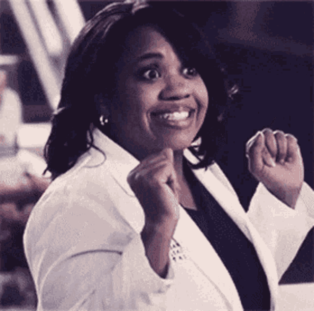 Greys Anatomy Miranda Bailey GIF - Greys Anatomy Miranda Bailey Happy GIFs