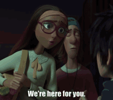 Big Hero6 Honey Lemon GIF - Big Hero6 Honey Lemon Were Here For You GIFs