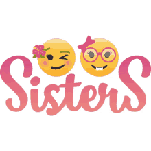 sisters sweet n sassy joypixels sibling relative