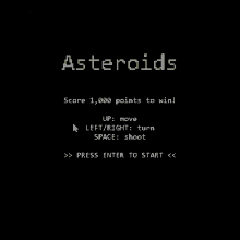 dodge asteroids