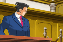 Phoenix Wright Ace Attorney GIF - Phoenix Wright Ace Attorney Rejected GIFs