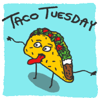 Taco Tuesday Sticker - Taco Tuesday Stickers