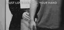 I Just Love Holding Your Hand Couple GIF - I Just Love Holding Your Hand Couple Sweet GIFs