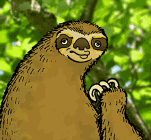 Sloth Gesture GIF - Sloth Gesture Hand Gesture GIFs