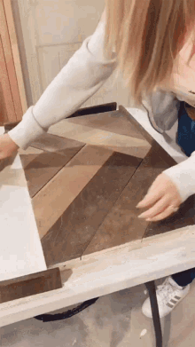 Making Tray Wooden Tray GIF - Making Tray Wooden Tray Diy Project GIFs