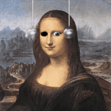 Mona Lisa Bonkers GIF - Mona Lisa Bonkers Crazy Eyes GIFs