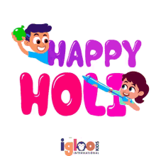 Happy Holi Cute GIF - Happy Holi Cute Playful GIFs