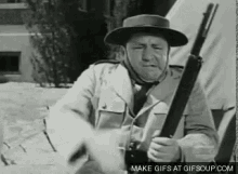 curly howard excited military funny