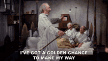 Ive Got A Golden Ticket Chance To Make My Way Willy Wonka And The Chocolate Factory GIF - Ive Got A Golden Ticket Chance To Make My Way Willy Wonka And The Chocolate Factory It A My Chance GIFs