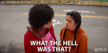 What The Hell Was That Nayeli Morales GIF - What The Hell Was That Nayeli Morales Bianca Melgar GIFs