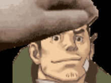 Dick Gumshoe Ace Attorney Trilogy GIF - Dick Gumshoe Ace Attorney Trilogy Miles Edgeworth Investigations GIFs