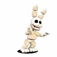 White Rabbit Excited GIF - White Rabbit Excited Fnaf GIFs