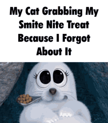 Cat Smite Nite GIF - Cat Smite Nite Snack GIFs