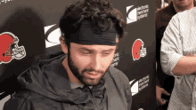Baker Mayfield What The GIF - Baker Mayfield What The Cleveland Browns GIFs