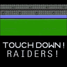 Raiders Las Vegas Raiders GIF - Raiders Las Vegas Raiders Touchdown GIFs