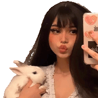 Bunny Girl 1nonly Sticker - Bunny Girl 1nonly Transparent Stickers