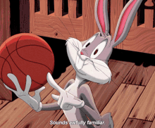 Space Jam Bugs Bunny GIF - Space Jam Bugs Bunny Sounds Awfully Familiar GIFs