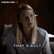 Thats All Carrie Mathison GIF - Thats All Carrie Mathison Claire Danes GIFs