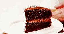 Chocolate Cake Slice Of Cake GIF - Chocolate Cake Cake Slice Of Cake GIFs
