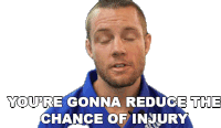 Youre Gonna Reduce The Chance Of Injury Jordan Preisinger Sticker - Youre Gonna Reduce The Chance Of Injury Jordan Preisinger Jordan Teaches Jiujitsu Stickers