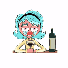 sad sad face alcohol alcoholic crying