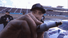 Signing Jimmie Johnson GIF - Signing Jimmie Johnson Nascar GIFs