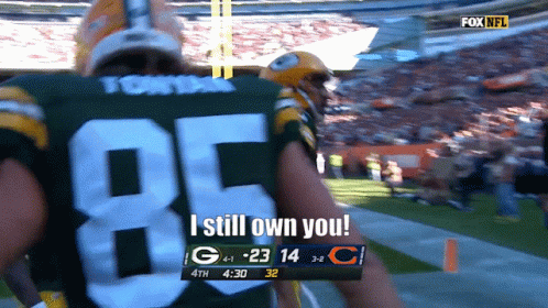 Aaron Rodgers I Own You I Still Own You GIF - Aaron Rodgers I Own You Aaron Rodgers I Still Own You GIFs