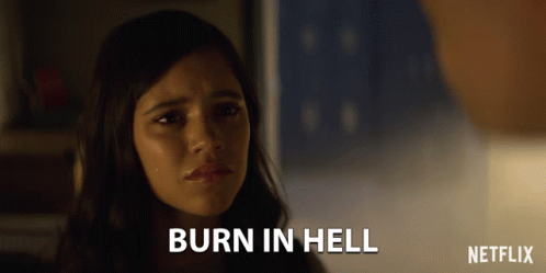 Burn In Hell Jenna Ortega GIF - Burn In Hell Jenna Ortega Ellie - Descubre ...