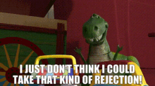 Toy Story Rex GIF - Toy Story Rex I Just Dont Think GIFs
