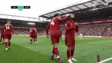 Salah Celebration GIF - Salah Celebration Liverpool GIFs