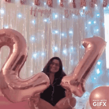 21 Happy Birthday GIF - 21 Happy Birthday Balloons GIFs