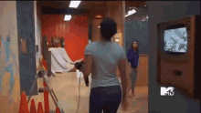 Nia Moore Mad As Hell Walking Fast Nia Mad GIF - Nia Moore Mad As Hell Walking Fast Nia Mad Mad GIFs