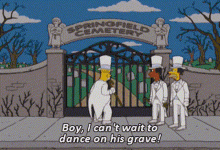 Homer Simpson Simpsons GIF - Homer Simpson Simpsons Grave GIFs
