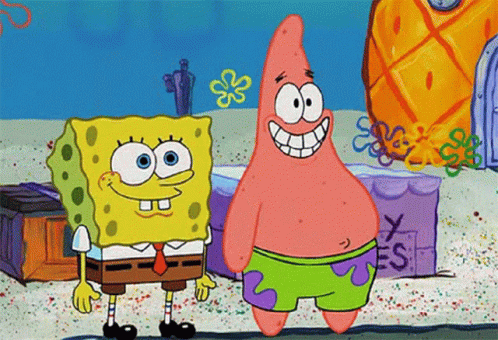 Happy Spongebob And Patrick GIFs | Tenor