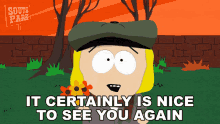 It Certainly Is Nice To See You Again Pip Pirrip GIF - It Certainly Is Nice To See You Again Pip Pirrip South Park GIFs